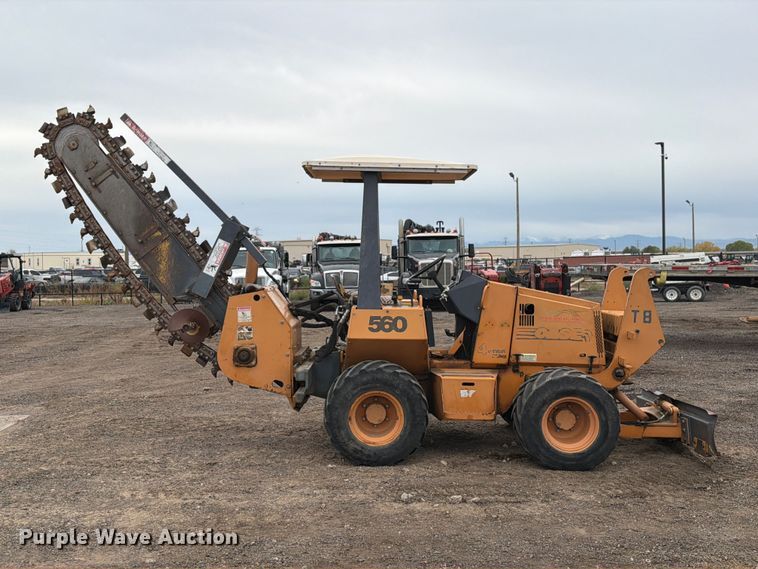 image for item EW1189 2001 Case 560 trencher