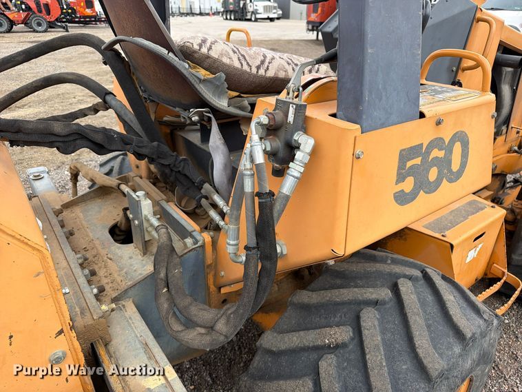 image for item EW1189 2001 Case 560 trencher