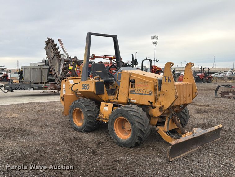 image for item EW1190 1998 Case 560 trencher