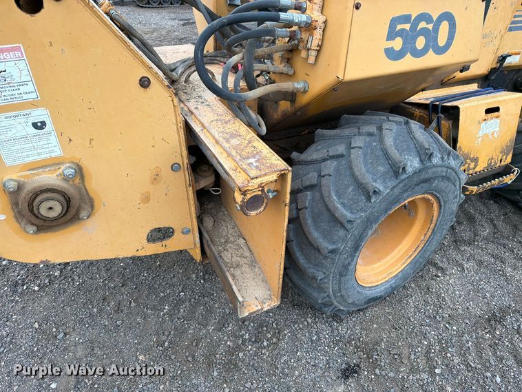 image for item EW1190 1998 Case 560 trencher
