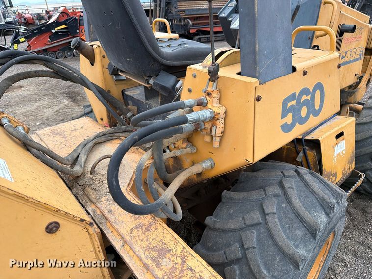 image for item EW1190 1998 Case 560 trencher