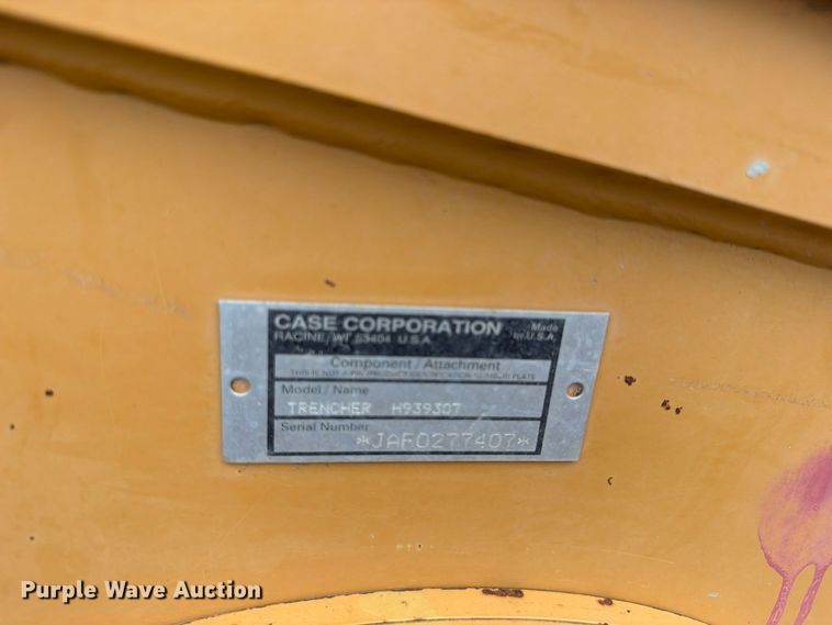 image for item EW1190 1998 Case 560 trencher
