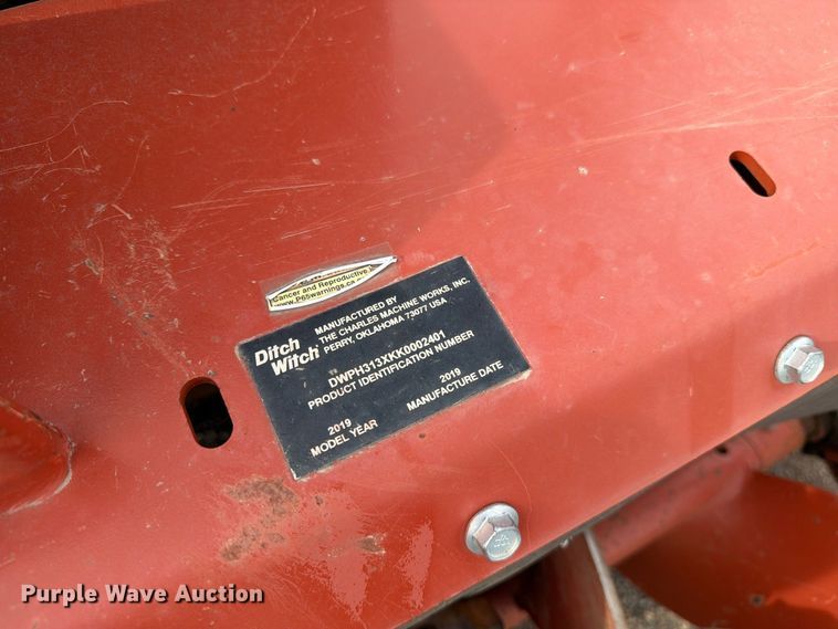 image for item EW1193 2019 Ditch Witch RT45 trencher