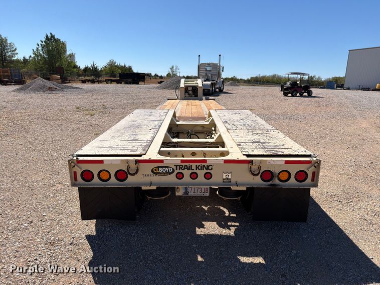 image for item EW7494 2006 Trail king TK110HDG-503 lowboy equipment trailer