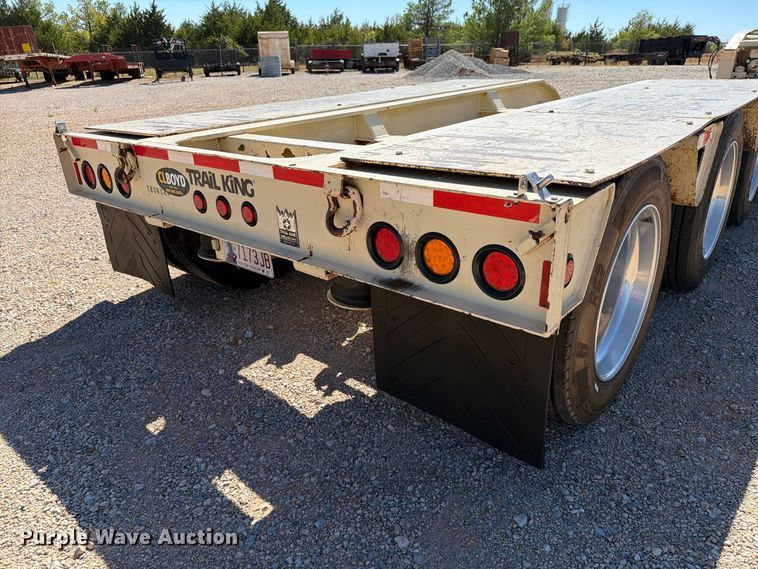 image for item EW7494 2006 Trail king TK110HDG-503 lowboy equipment trailer