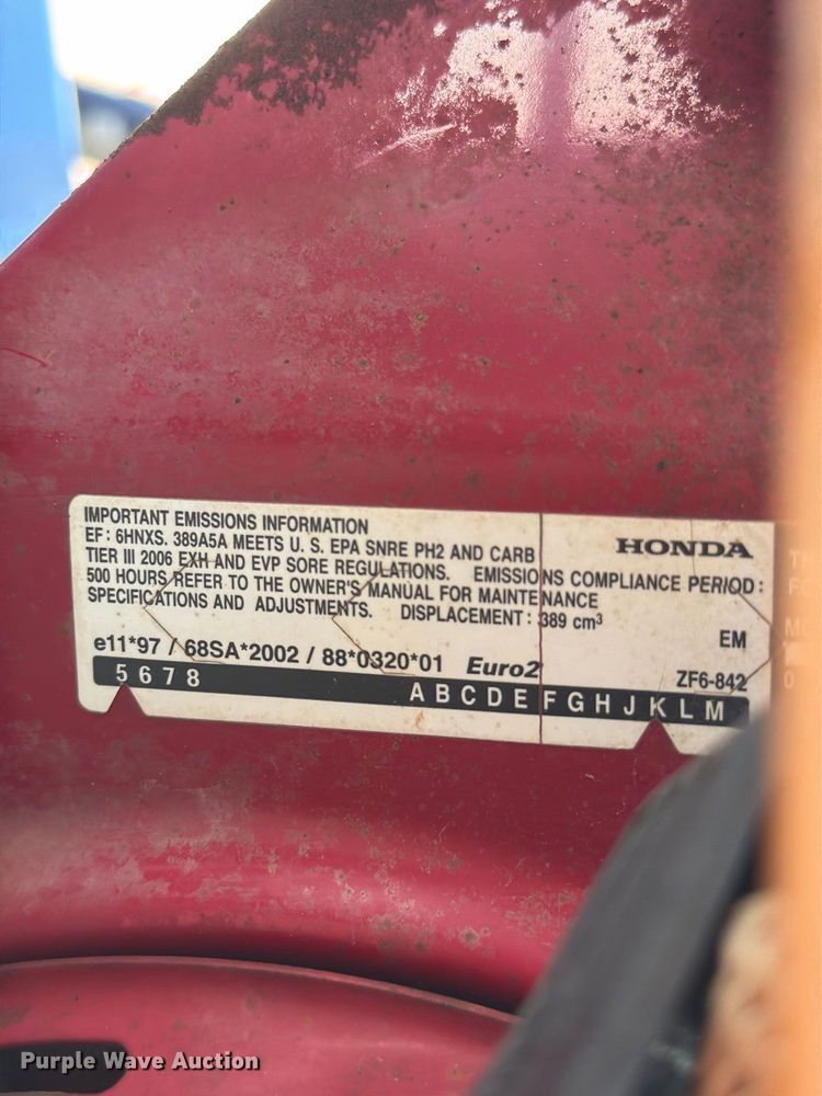 image for item EW7494 2006 Trail king TK110HDG-503 lowboy equipment trailer