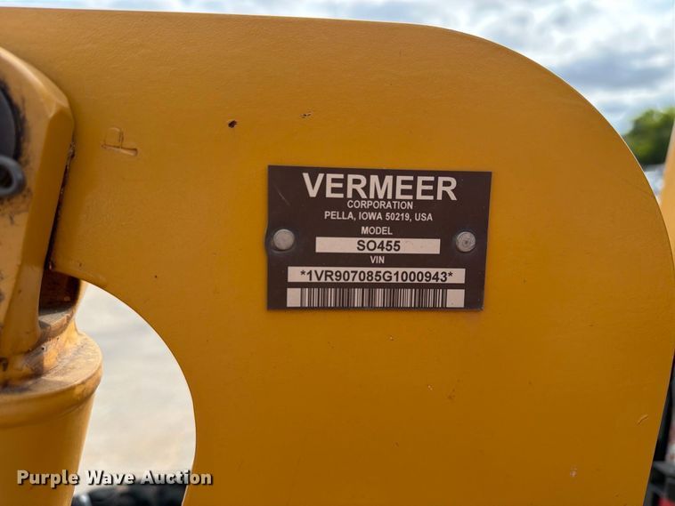 2016 Vermeer RTX550
