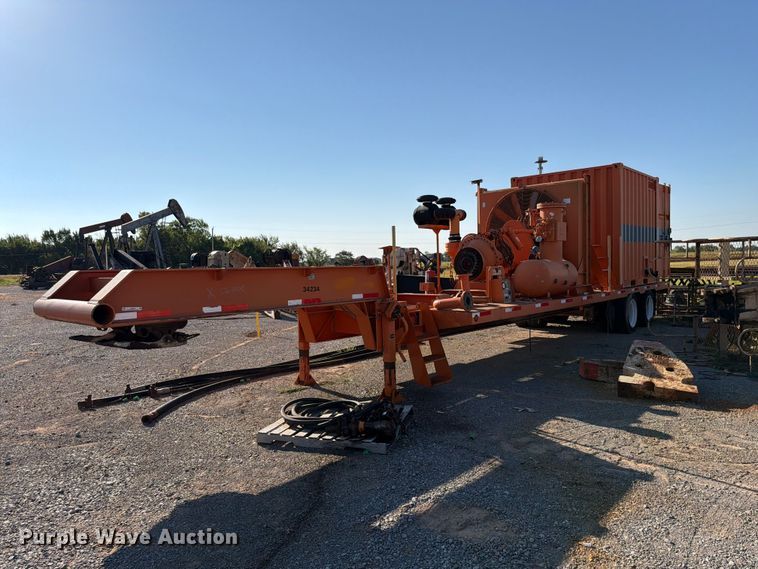 image for item EW8826 2008 Shop Built oilfield trailer