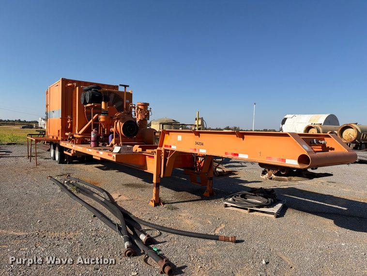 image for item EW8826 2008 Shop Built oilfield trailer