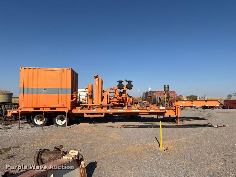 image for item EW8826 2008 Shop Built oilfield trailer