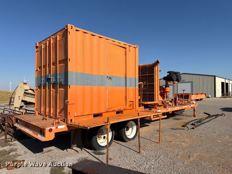 image for item EW8826 2008 Shop Built oilfield trailer