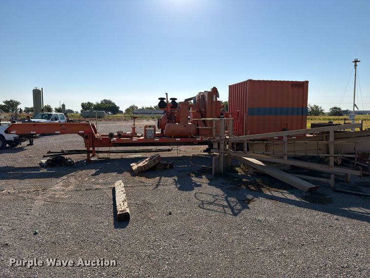image for item EW8826 2008 Shop Built oilfield trailer