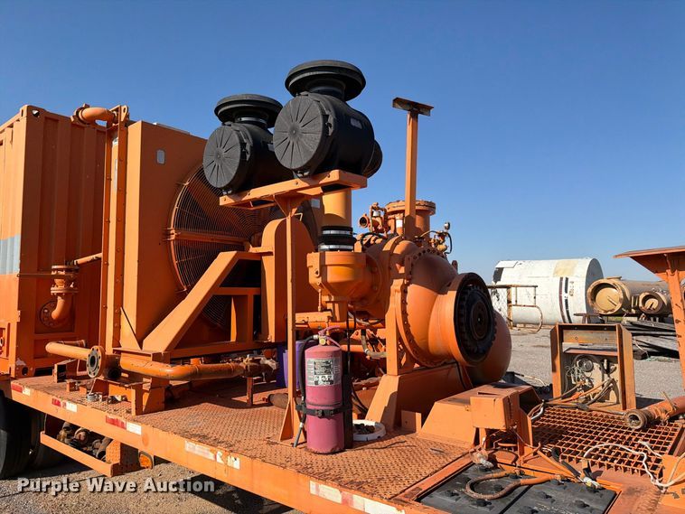 image for item EW8826 2008 Shop Built oilfield trailer