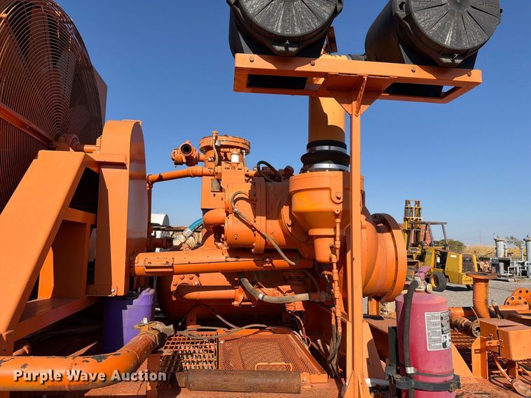 image for item EW8826 2008 Shop Built oilfield trailer