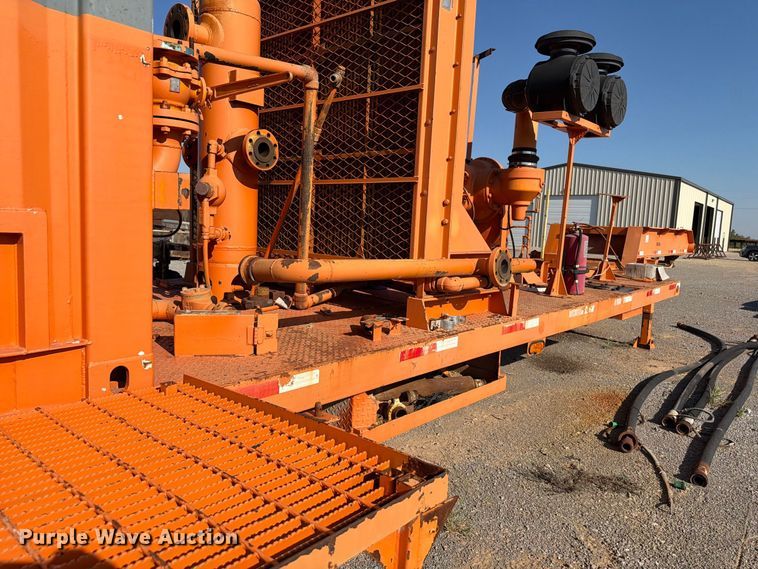 image for item EW8826 2008 Shop Built oilfield trailer