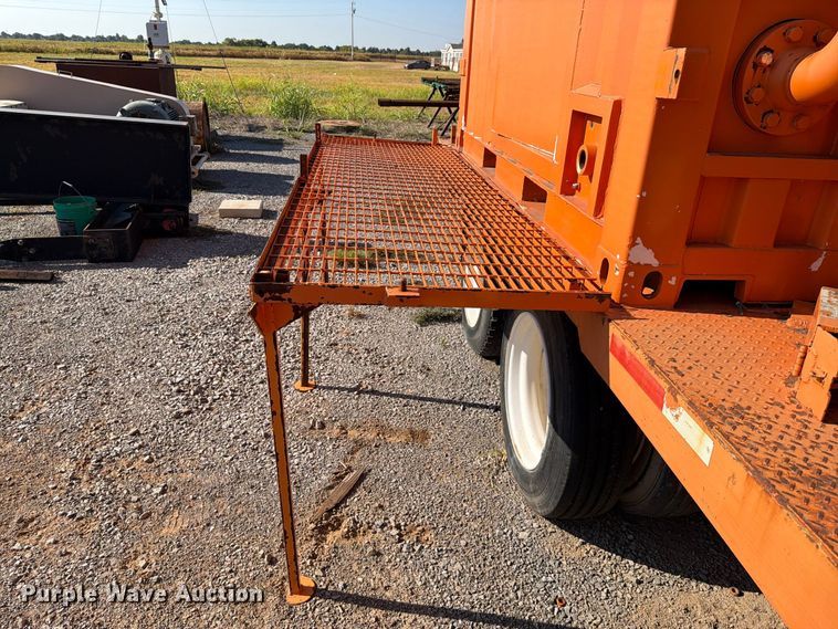 image for item EW8826 2008 Shop Built oilfield trailer