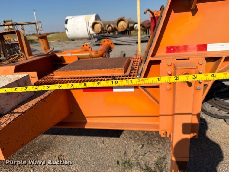 image for item EW8826 2008 Shop Built oilfield trailer