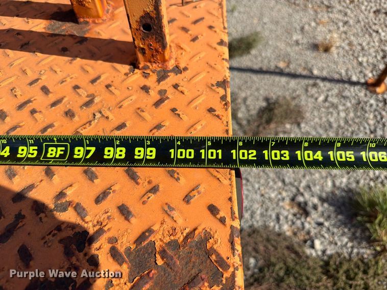 image for item EW8826 2008 Shop Built oilfield trailer