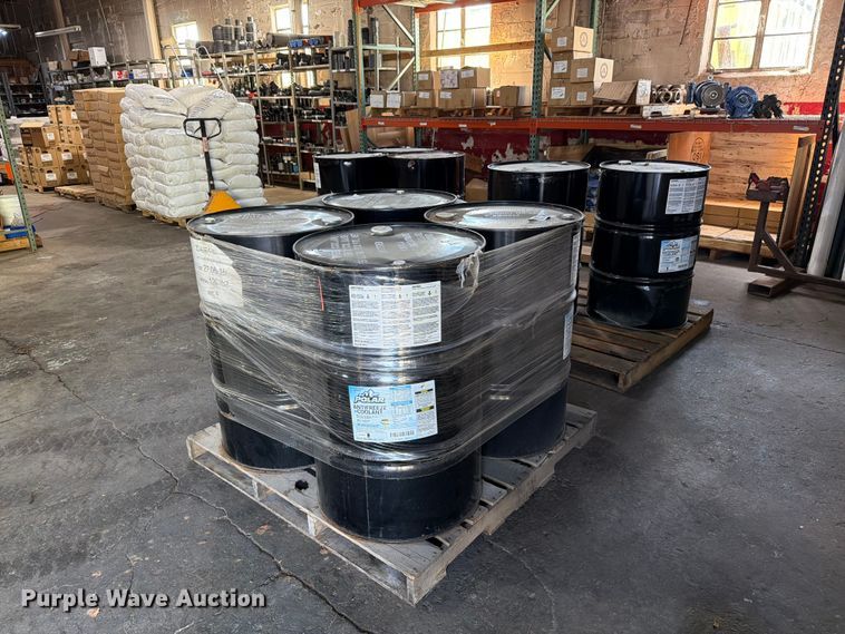image for item EW8827 (9) 55 gallon drums of coolant concentrate
