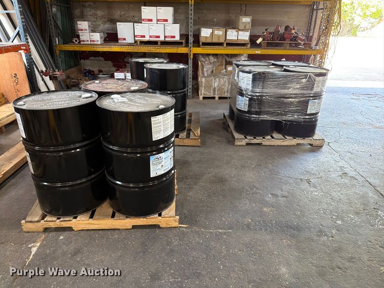 image for item EW8827 (9) 55 gallon drums of coolant concentrate