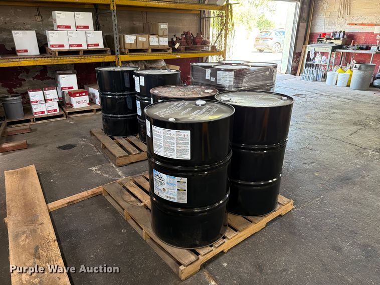 image for item EW8827 (9) 55 gallon drums of coolant concentrate