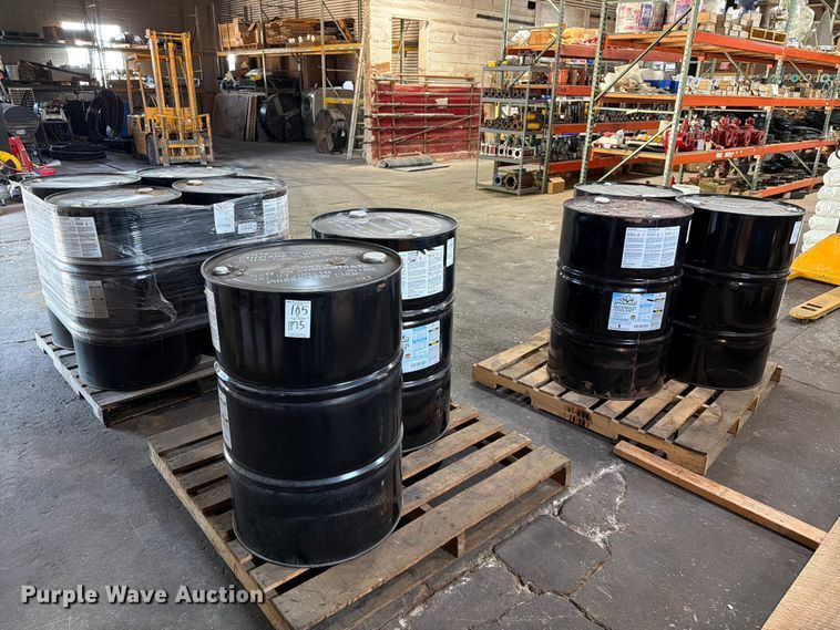 image for item EW8827 (9) 55 gallon drums of coolant concentrate