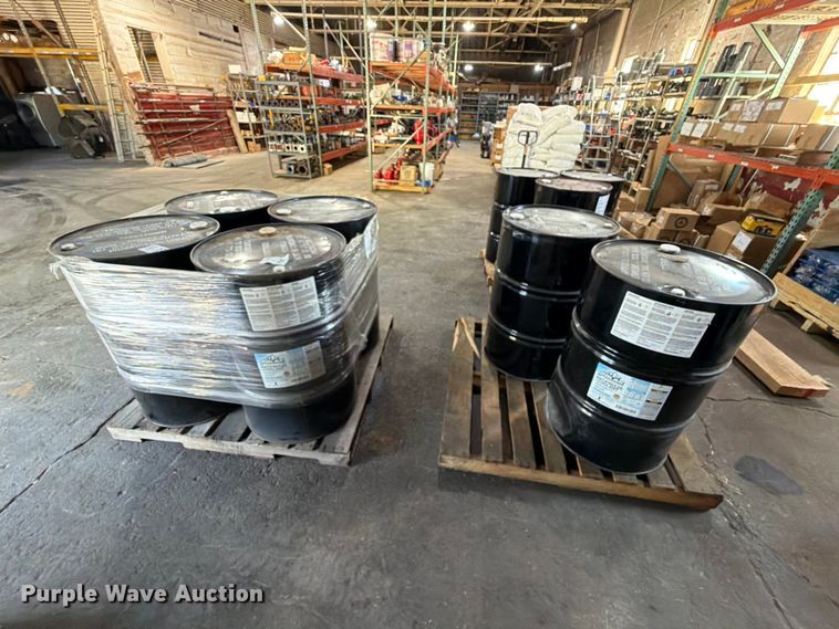 image for item EW8827 (9) 55 gallon drums of coolant concentrate