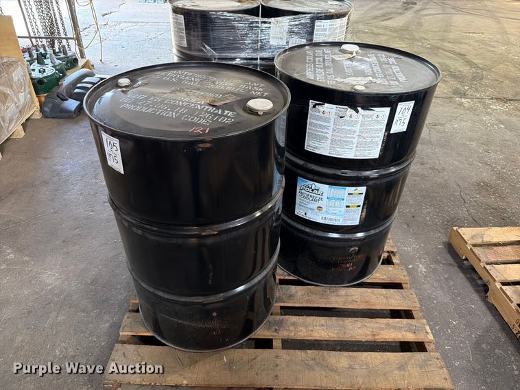 image for item EW8827 (9) 55 gallon drums of coolant concentrate