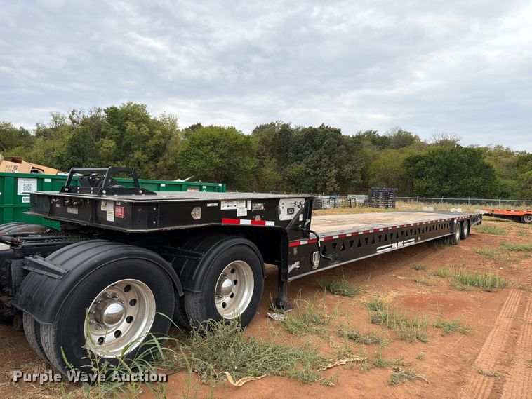 image for item EW8965 2023 Trail Eze Advantage plus drop deck hydraulic tail equipment trailer
