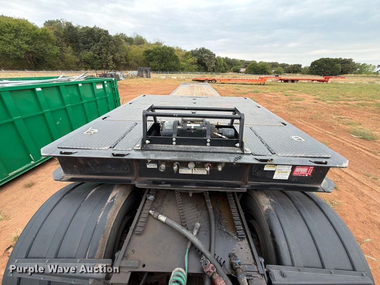 image for item EW8965 2023 Trail Eze Advantage plus drop deck hydraulic tail equipment trailer