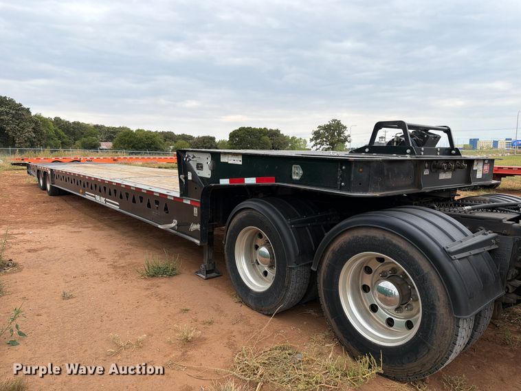 image for item EW8965 2023 Trail Eze Advantage plus drop deck hydraulic tail equipment trailer