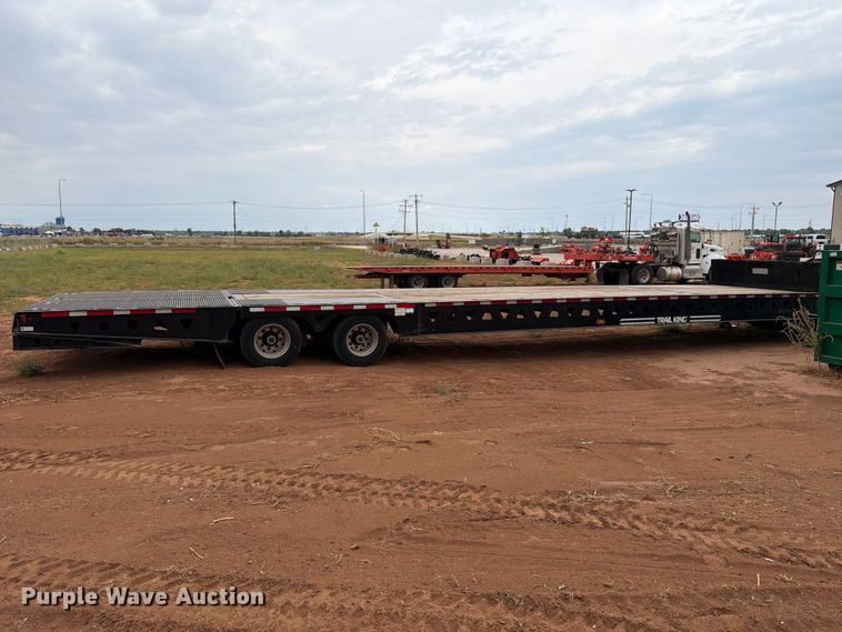 image for item EW8965 2023 Trail Eze Advantage plus drop deck hydraulic tail equipment trailer