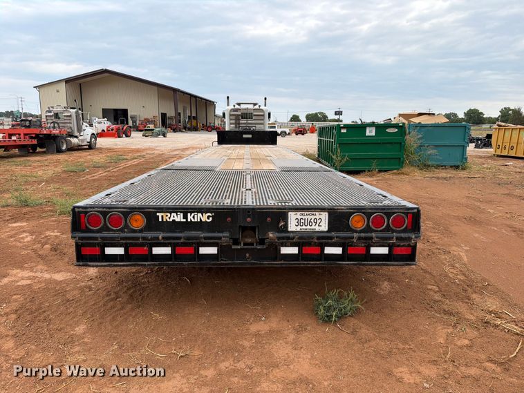 image for item EW8965 2023 Trail Eze Advantage plus drop deck hydraulic tail equipment trailer