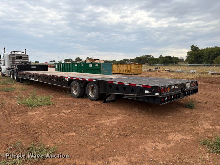 image for item EW8965 2023 Trail Eze Advantage plus drop deck hydraulic tail equipment trailer