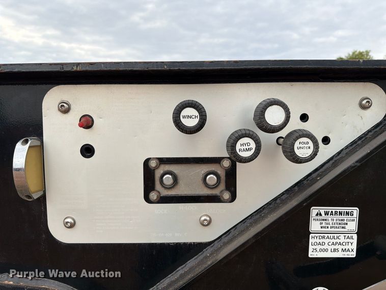 image for item EW8965 2023 Trail Eze Advantage plus drop deck hydraulic tail equipment trailer