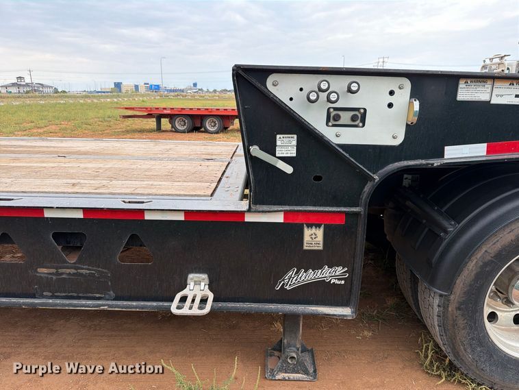 image for item EW8965 2023 Trail Eze Advantage plus drop deck hydraulic tail equipment trailer