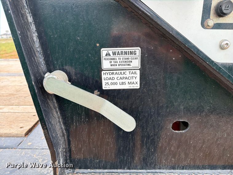 image for item EW8965 2023 Trail Eze Advantage plus drop deck hydraulic tail equipment trailer