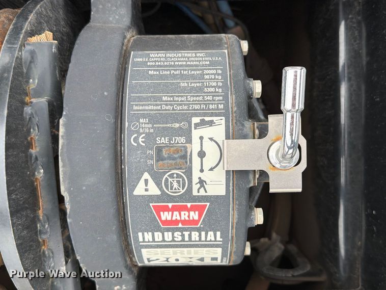 image for item EW8965 2023 Trail Eze Advantage plus drop deck hydraulic tail equipment trailer