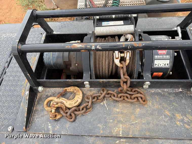 image for item EW8965 2023 Trail Eze Advantage plus drop deck hydraulic tail equipment trailer