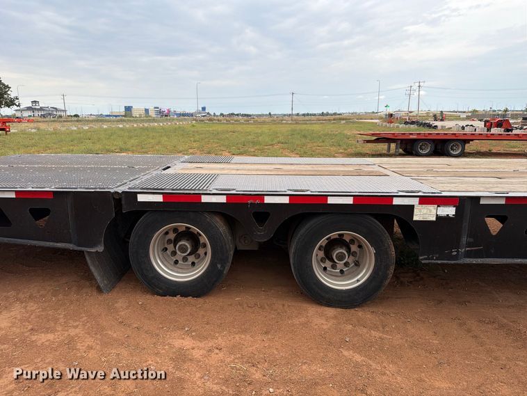 image for item EW8965 2023 Trail Eze Advantage plus drop deck hydraulic tail equipment trailer