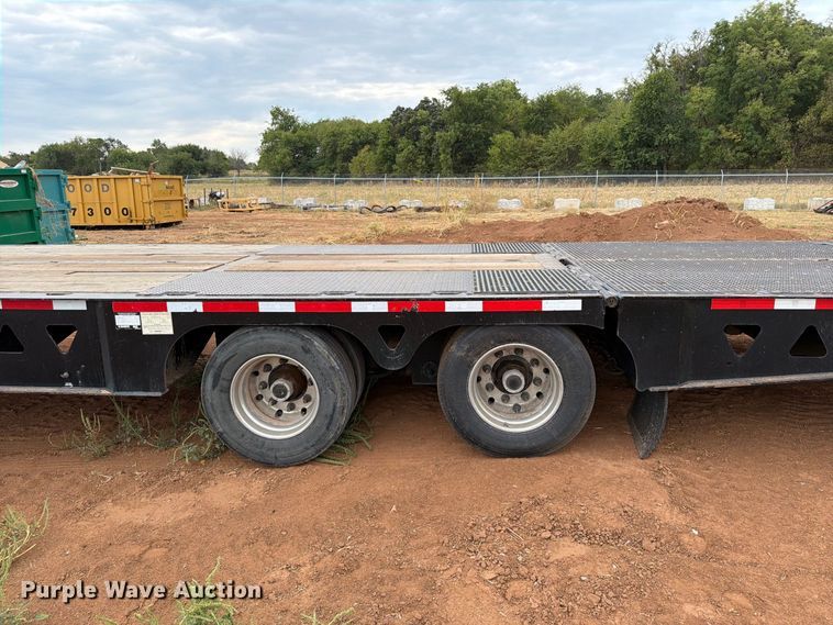 image for item EW8965 2023 Trail Eze Advantage plus drop deck hydraulic tail equipment trailer