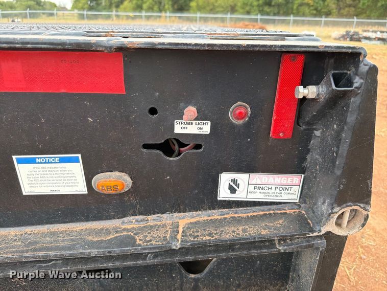 image for item EW8965 2023 Trail Eze Advantage plus drop deck hydraulic tail equipment trailer