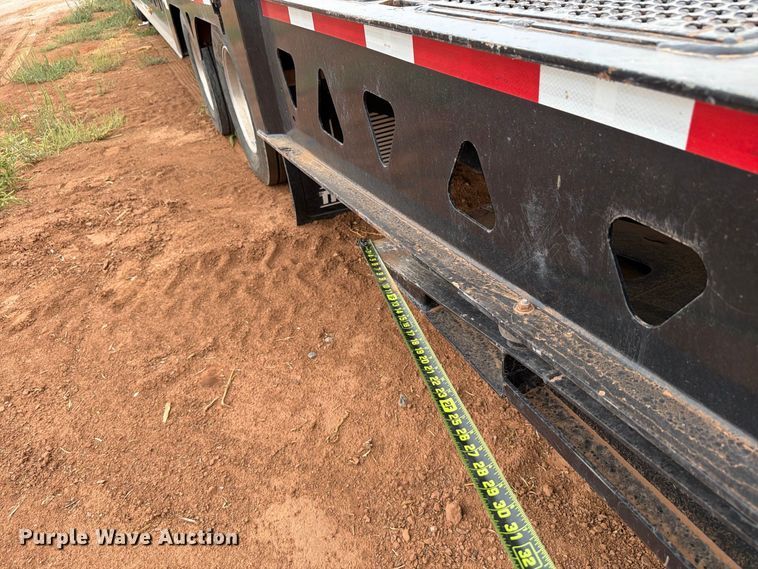 image for item EW8965 2023 Trail Eze Advantage plus drop deck hydraulic tail equipment trailer
