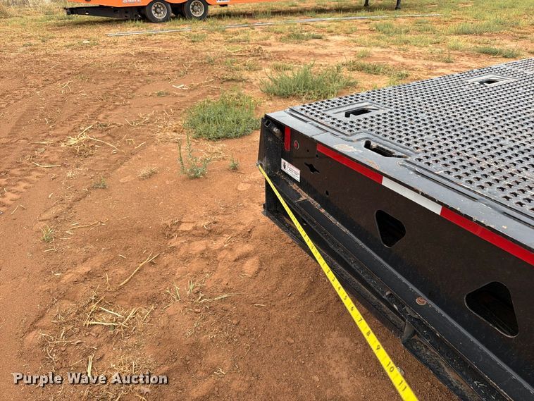 image for item EW8965 2023 Trail Eze Advantage plus drop deck hydraulic tail equipment trailer