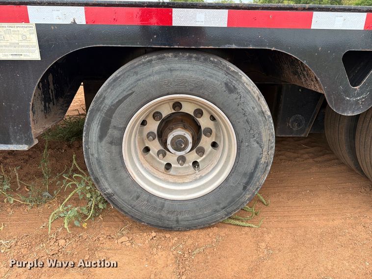 image for item EW8965 2023 Trail Eze Advantage plus drop deck hydraulic tail equipment trailer