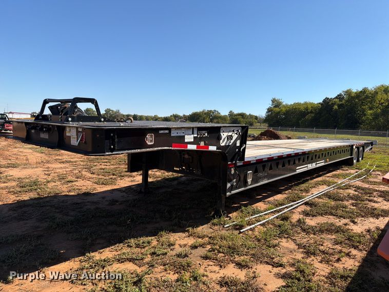 image for item EW8965 2023 Trail Eze Advantage plus drop deck hydraulic tail equipment trailer