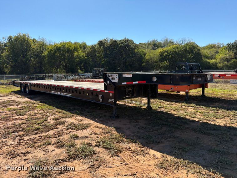 image for item EW8965 2023 Trail Eze Advantage plus drop deck hydraulic tail equipment trailer