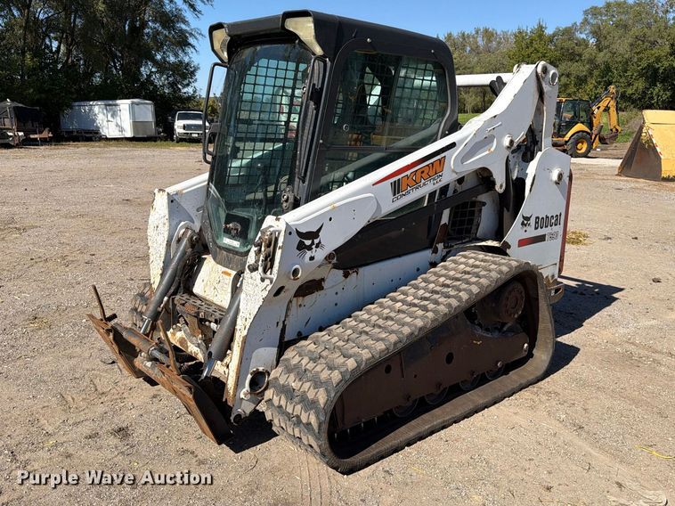 image for item EX1039 2015 Bobcat T590 tracked skid steer loader
