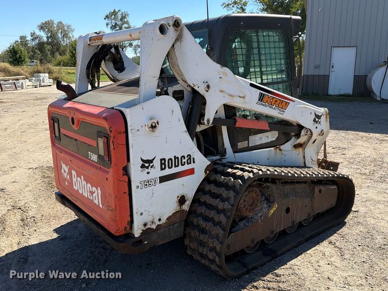 image for item EX1039 2015 Bobcat T590 tracked skid steer loader