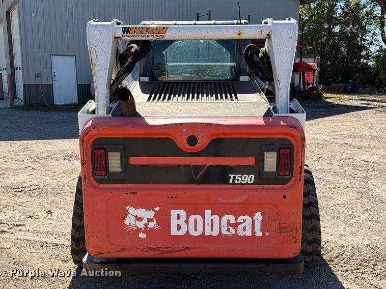 image for item EX1039 2015 Bobcat T590 tracked skid steer loader